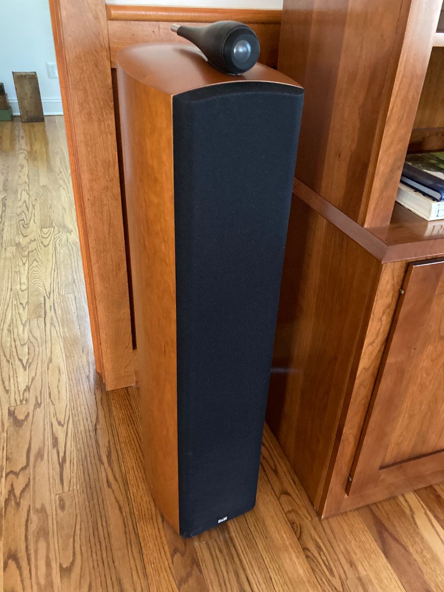 Incredible  AUDIOPHILE PARADISE Theatre Speaker System HIGH-TECH INCLUDING:                                              
2  Pioneer PRO-150FD reference plasma 60”TVs 

1 Panasonic plasma P50G25

1 pair Paradigm 7se MK3 stereo speakers
1 Paradigm center channel speaker CC-300

1 subwoofer Paradigm PS 1200

1 pair Bowers & Wilkins cherry 804 floor standing speakers 

1 Bowers & Wilkins cherry subwoofer ASW825

1 Bowers & Wilkins cherry center channel HTM4


1 pair Bowers & Wilkins black 685

1 Bowers & Wilkins center channel black HTM 62 

1 Bowers & Wilkins subwoofer ASW 608 

4 vintage large Advent loudspeakers

1 Kenwood KD-5070 direct drive turntable 