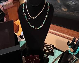 STERLING Turquoise Navajo Jewelry nice selection