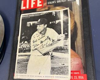 Autograph Stan Musial