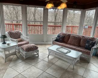 LANE VENTURE All Weather Wicker Furniture INSIDE or OUTSIDE!!!! NICE