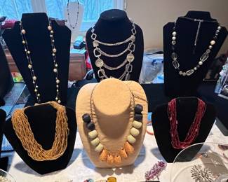 Lots of Costume Necklaces including Chicos