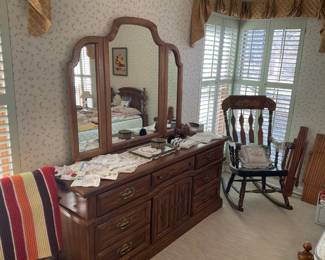 VERY NICE SIZE DRESSER. 