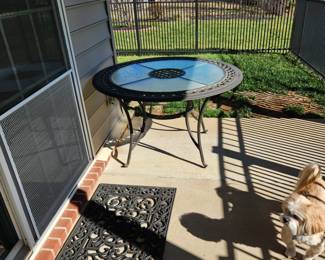 Patio table 