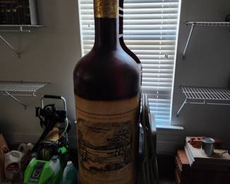 Custom made wine Bottle Bar