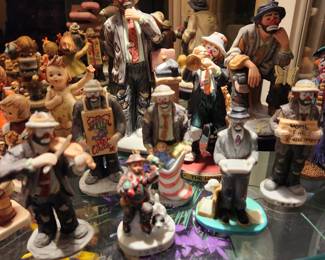 Emmett Kelly Figurines
