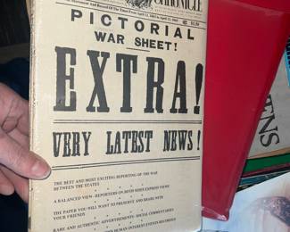 Old repro newspapers