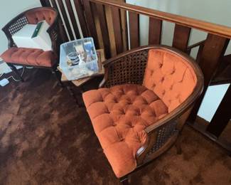 Pair of comfy 1970s chairs