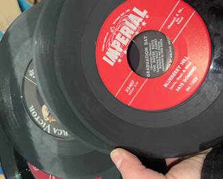 45’s and 33’s, rock n roll and kids records
