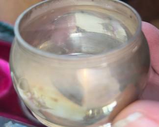 Silver plate napkin rings