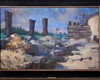 Howard Behrens oil on canvas 