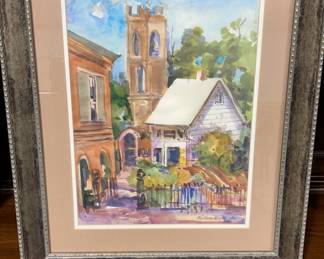 Watercolor by Deborah Wyatt