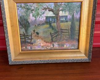 "Late Evening After the Rainshower" by Albert Smathers