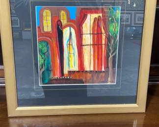 Window Watch Mixed Media by Susan Cox Davis