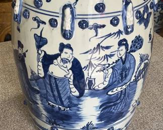 Oriental Porcelain Garden Seat