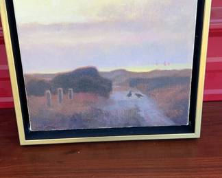 Acrylic Landscape Signed McLane