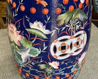 Oriental Porcelain Garden Seat