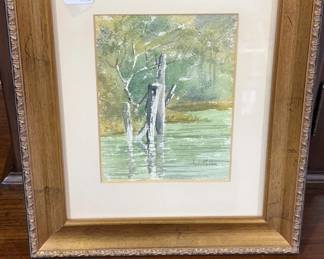Watercolor by Harry Maddox