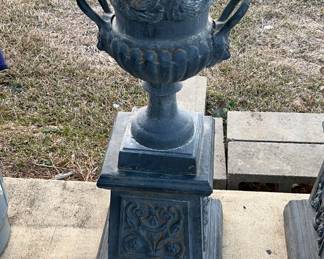 Cast Iron Urn Planter