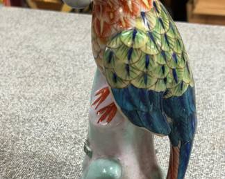 Republic of China Porcelain Parrot