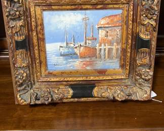 Oil Painting Signed Shaw