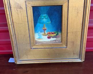Still Life Oil on Canvas by C. Ann Montgomery