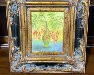 Pyrdodntha Oil of Canvas Board by John Derby