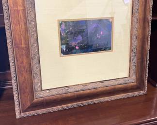 Satin Doll Mixed Media Framed Abstract