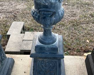 Cast Iron Urn Planter
