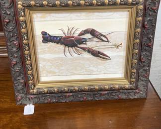Crawfish Nature Morte Painting by Beverly P. Suire