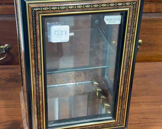 Horchow Italy Table Top Vitrine Display Case