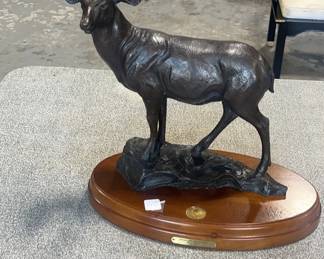 NWTF "Wild River Muley" Bronze Deer by Ferrell O' Brien