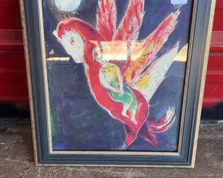 Julnar the Seaborn and Her Son Chagall Print