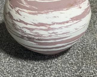Yerger Andre Pottery Matte Swirl Vase