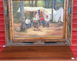 "Rest Awhile" Oil on Canvas by Ann Montgomery