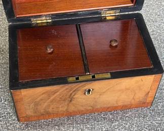 Burl Tea Caddy