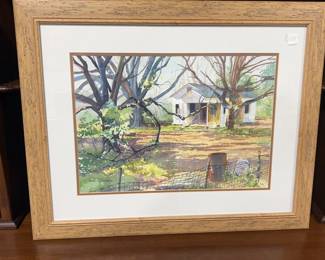 Landscape Watercolor by Vicki Armstrong