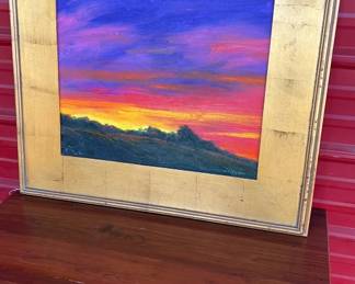 "Magnificent Sunset" Oil on Canvas by Patricia "Patti" Stodghill