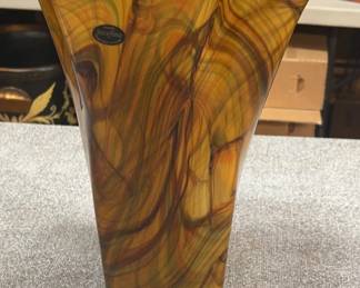 Jozefina Krosno Poland Art Glass Vase
