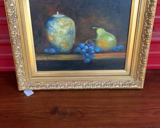Still Life Oil on Canvas by Marty "Martha" Ferguson