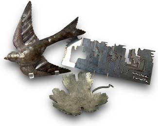 #65 • Metal Art Collection - Don Drumm, Soleded Renalta & Unsigned
