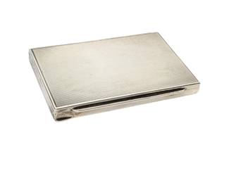 #76 • Sterling 935 Silver Antique Cigarette Case / Compact
