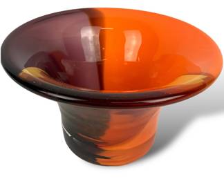 #38 • Vintage Teleflora Art Glass Bowl
