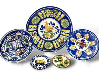 #134 • Collection of Italian Ceramic Decorative Plates

