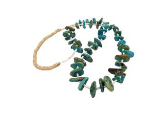 #172 • Two Tibetan Style Turquoise Necklaces
