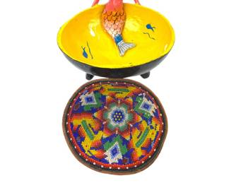 #153 • Vintage Mexican Folk Art Bowls - 2
