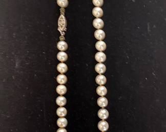 Cultured Pearl Necklace