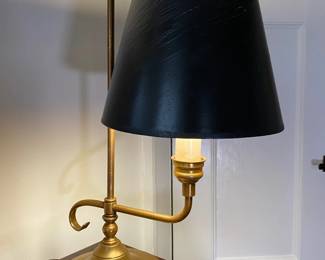 Brass Candlestick Lamp
