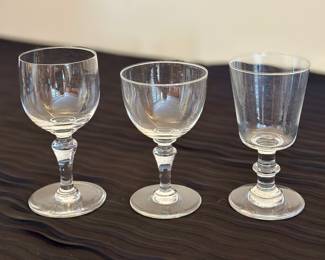 Baccarat Stemware