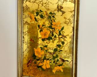 Decoupage mirror