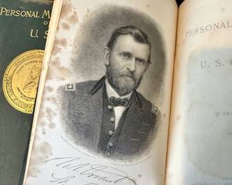 Personal Memoirs of US Grant - two volumes 